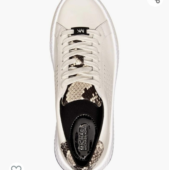 codie perforated leather sneaker